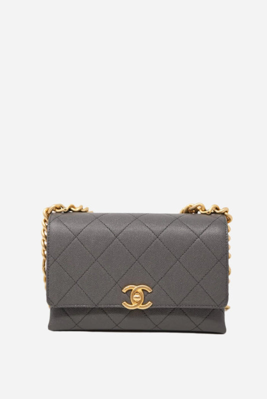Pre-Owned Chanel Caviar Quilted Small Flap Bag