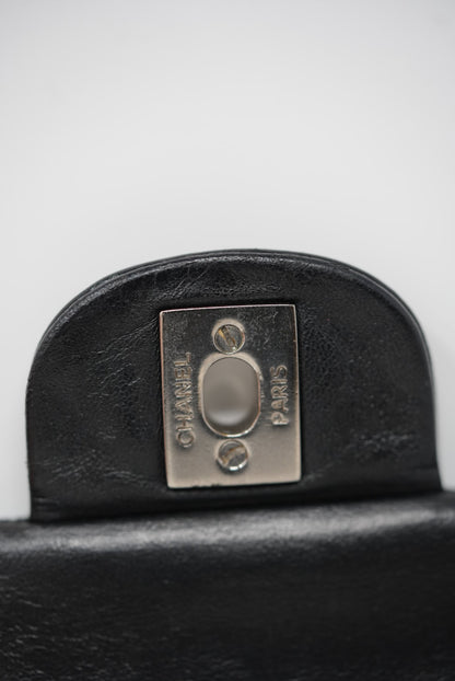 Pre-Owned Chanel Patent Double Flap Medium