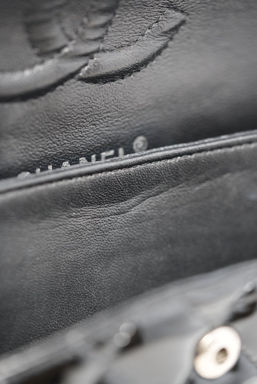 Pre-Owned Chanel Patent Double Flap Medium
