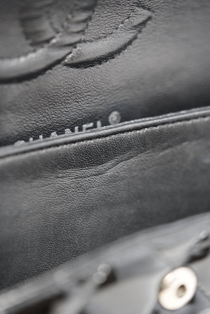 Pre-Owned Chanel Patent Double Flap Medium