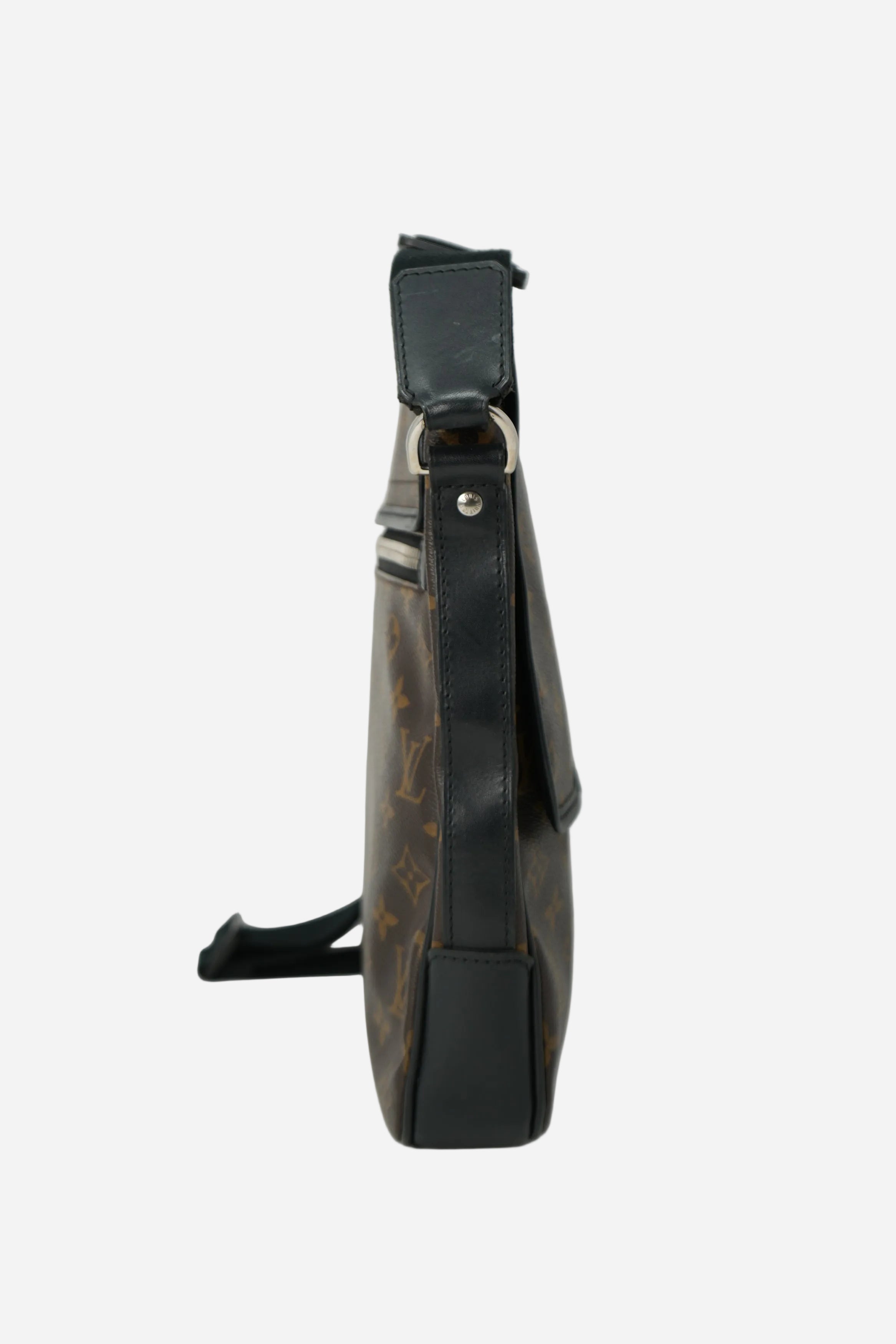 Louis Vuitton 2009 Monogram Macassar Bus MM Crossbody Bag