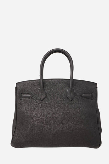 Hermes Birkin 30 Togo Leather Black 2015