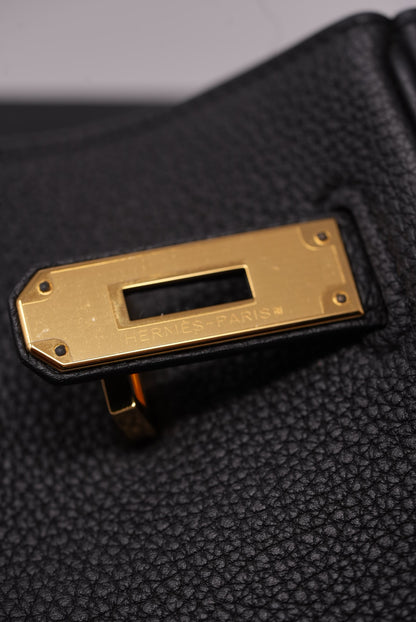 Hermes Birkin 30 Togo Leather Black 2015
