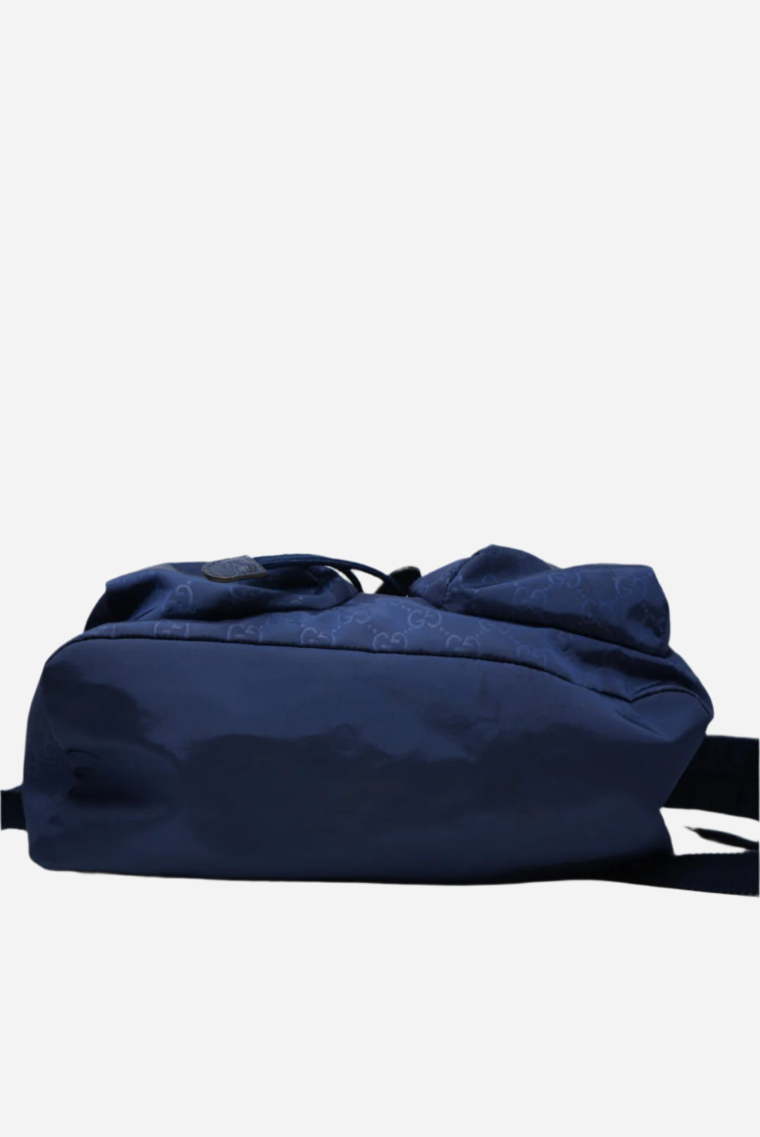 Gucci Blue Nylon GG Logo Backpack