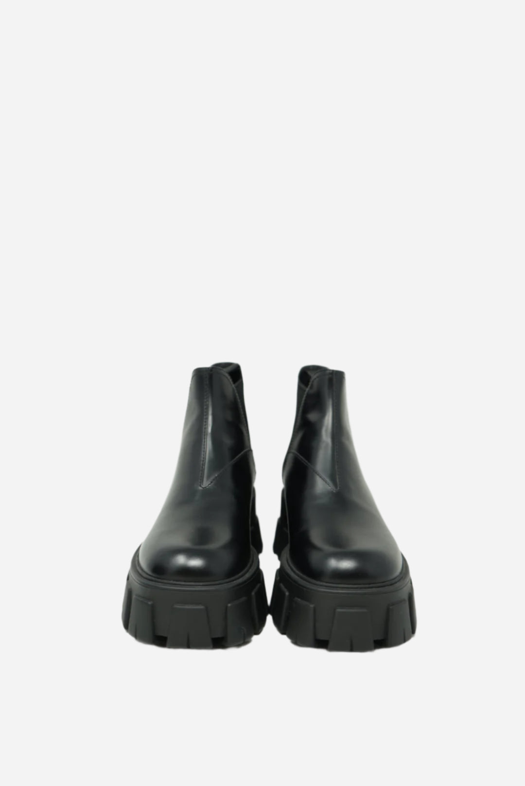 Prada Momlich Black Leather Ankle Brooks