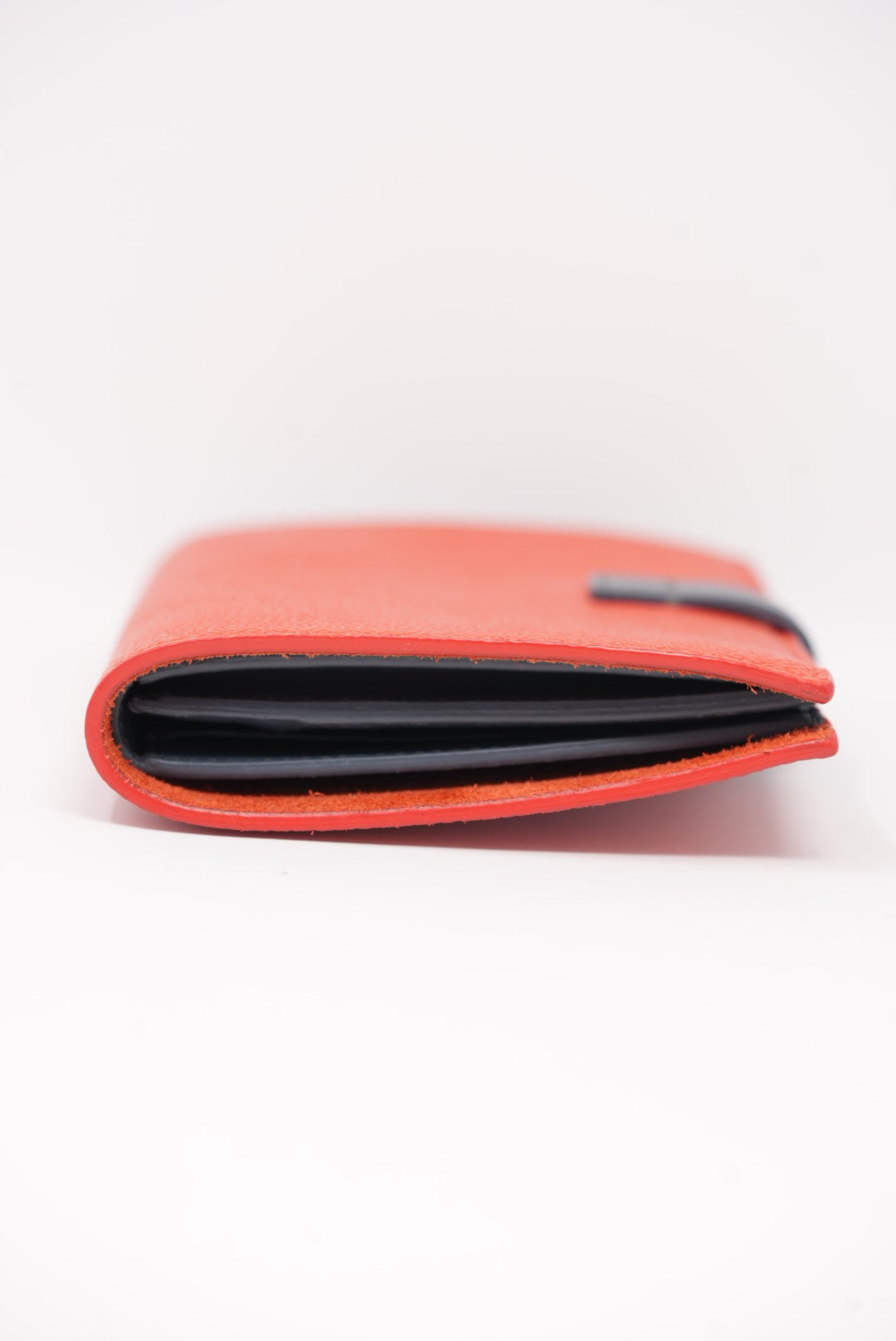 Celine 2018 MEDIUM STRAP WALLET IN BICOLOUR GRAINED CALFSKIN