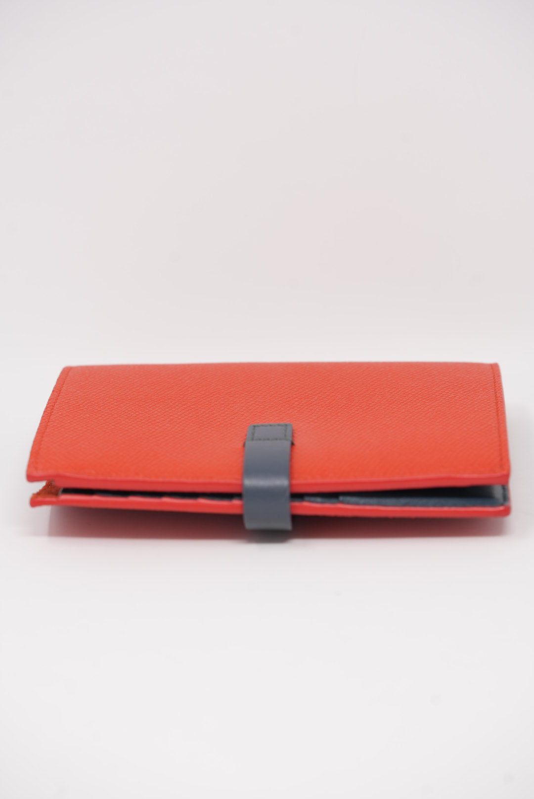 Celine 2018 MEDIUM STRAP WALLET IN BICOLOUR GRAINED CALFSKIN