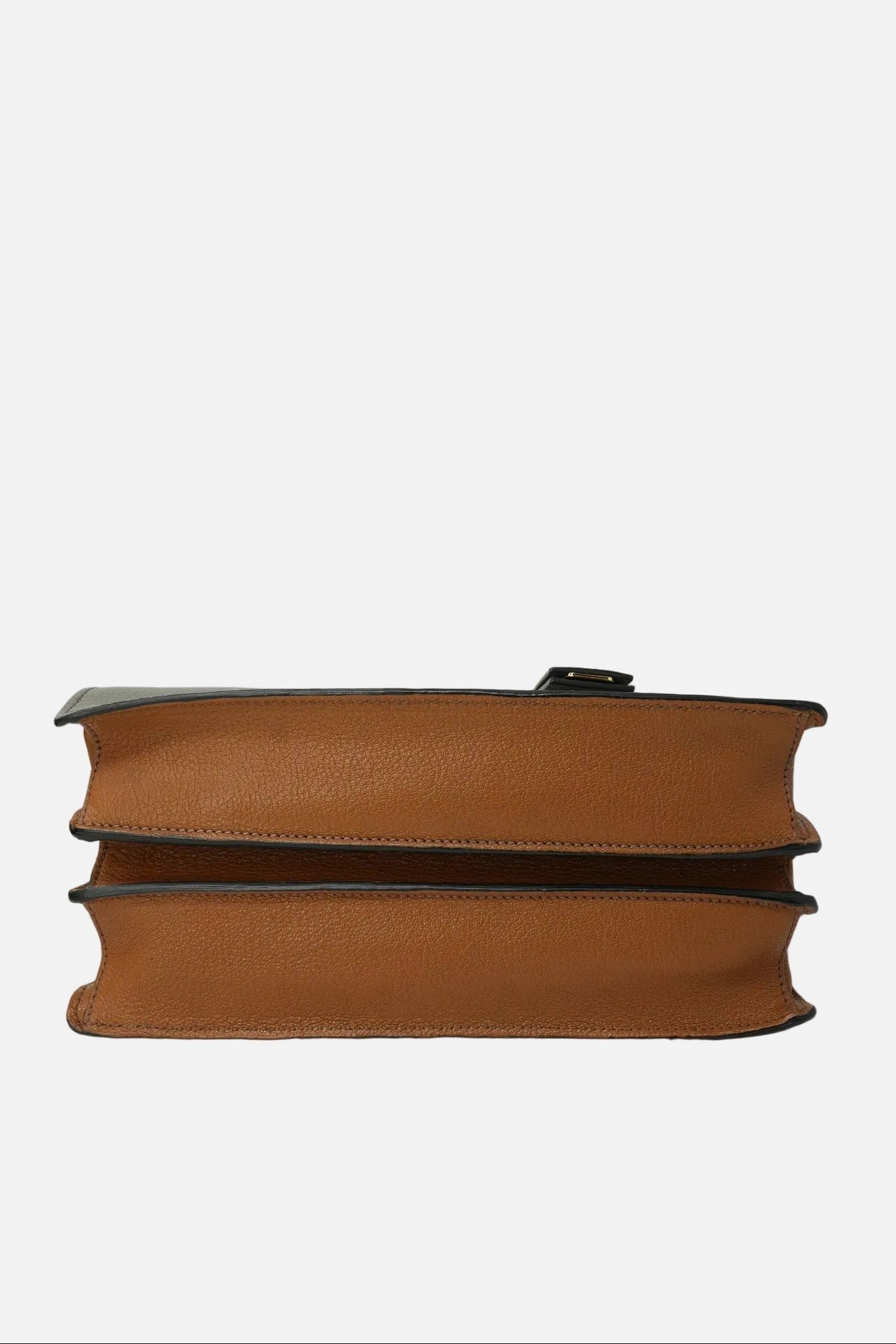 Miu Miu Grey Leather Madras Top Handle Bag