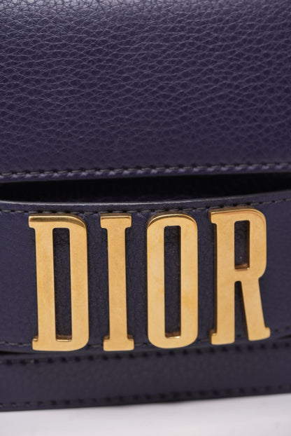 Dior Blue Leather J'adior Flap Bag