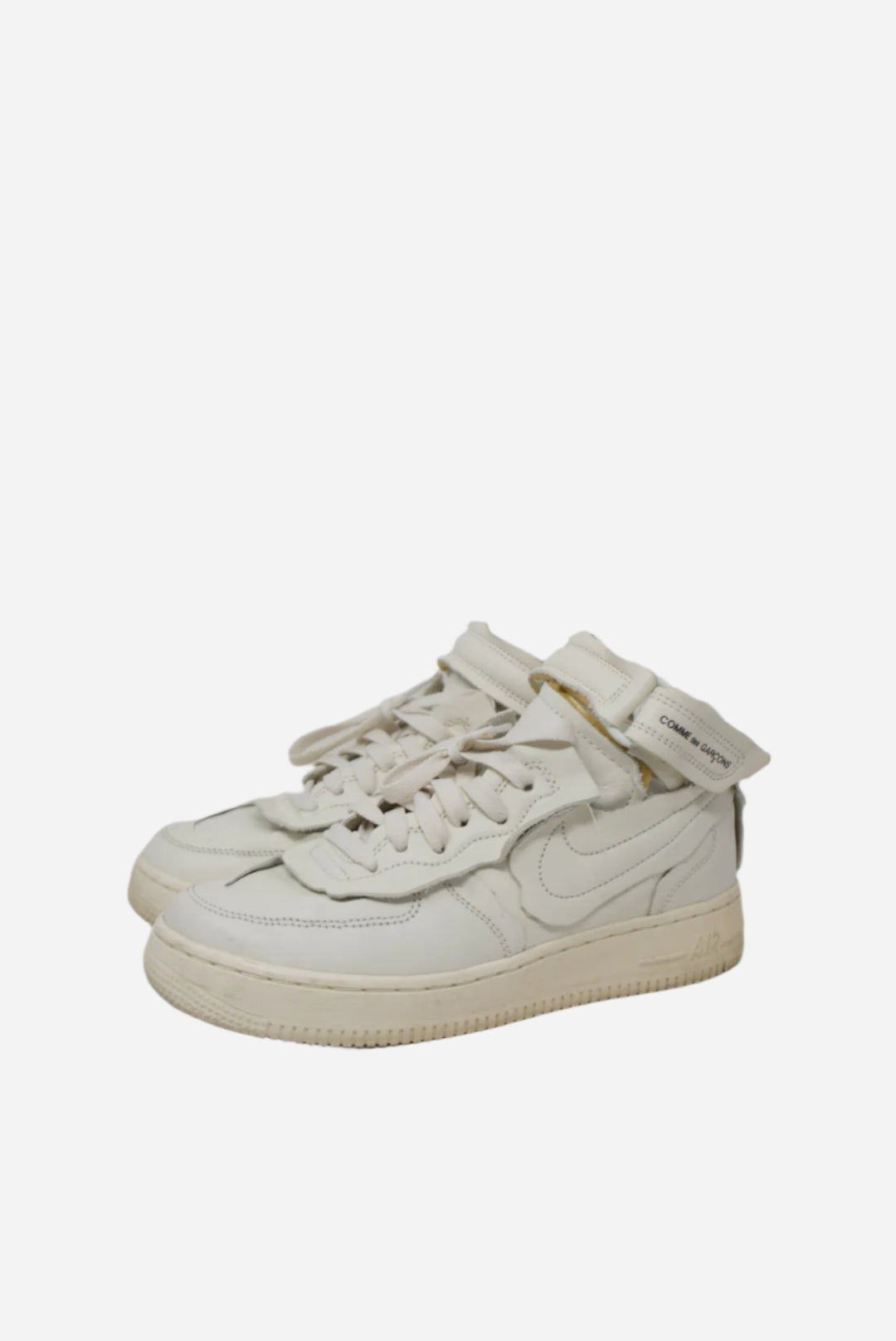 CDG x Nike Air Force One Mid Sneakers