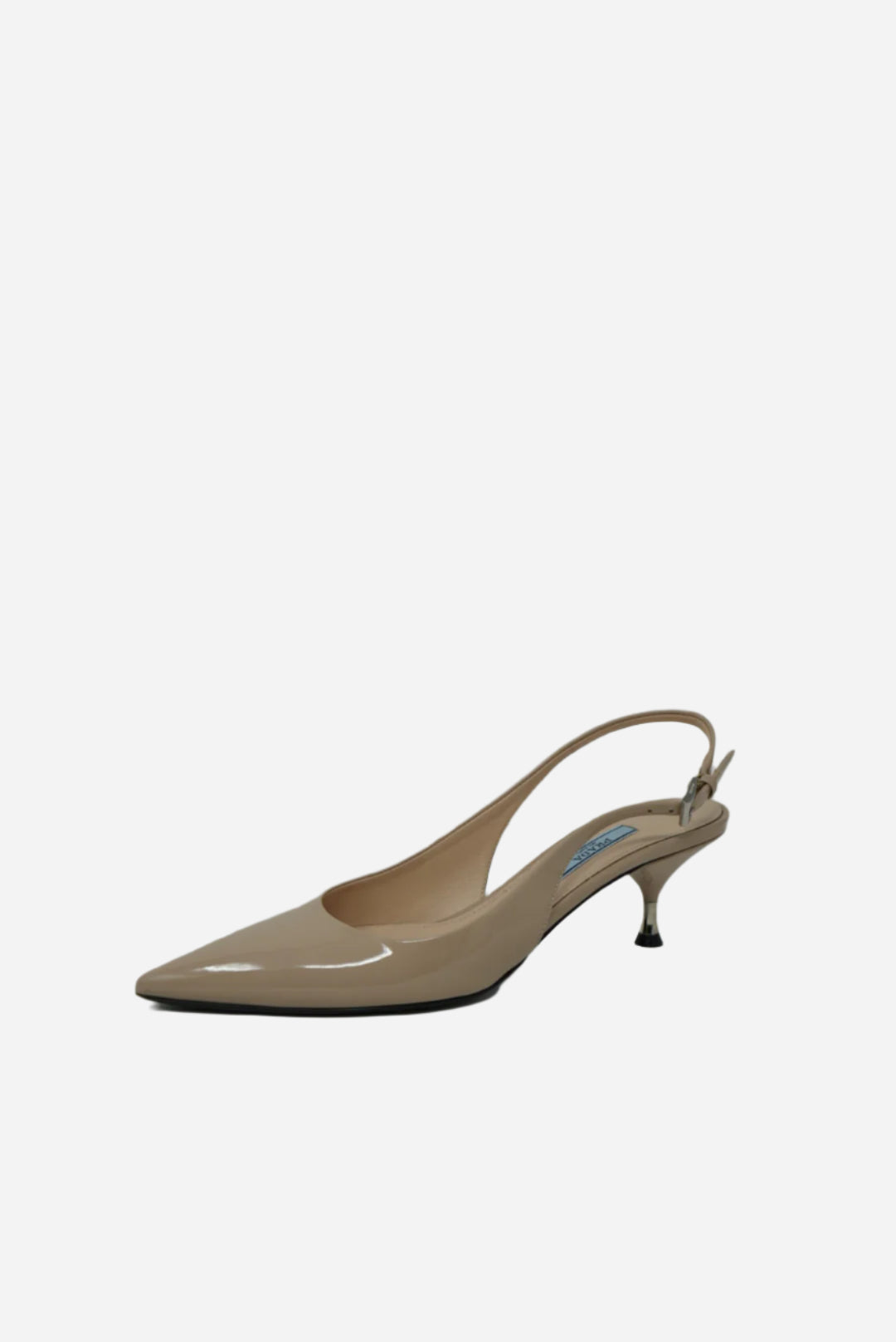 Prada Patent Leather Floral Print Pumps
