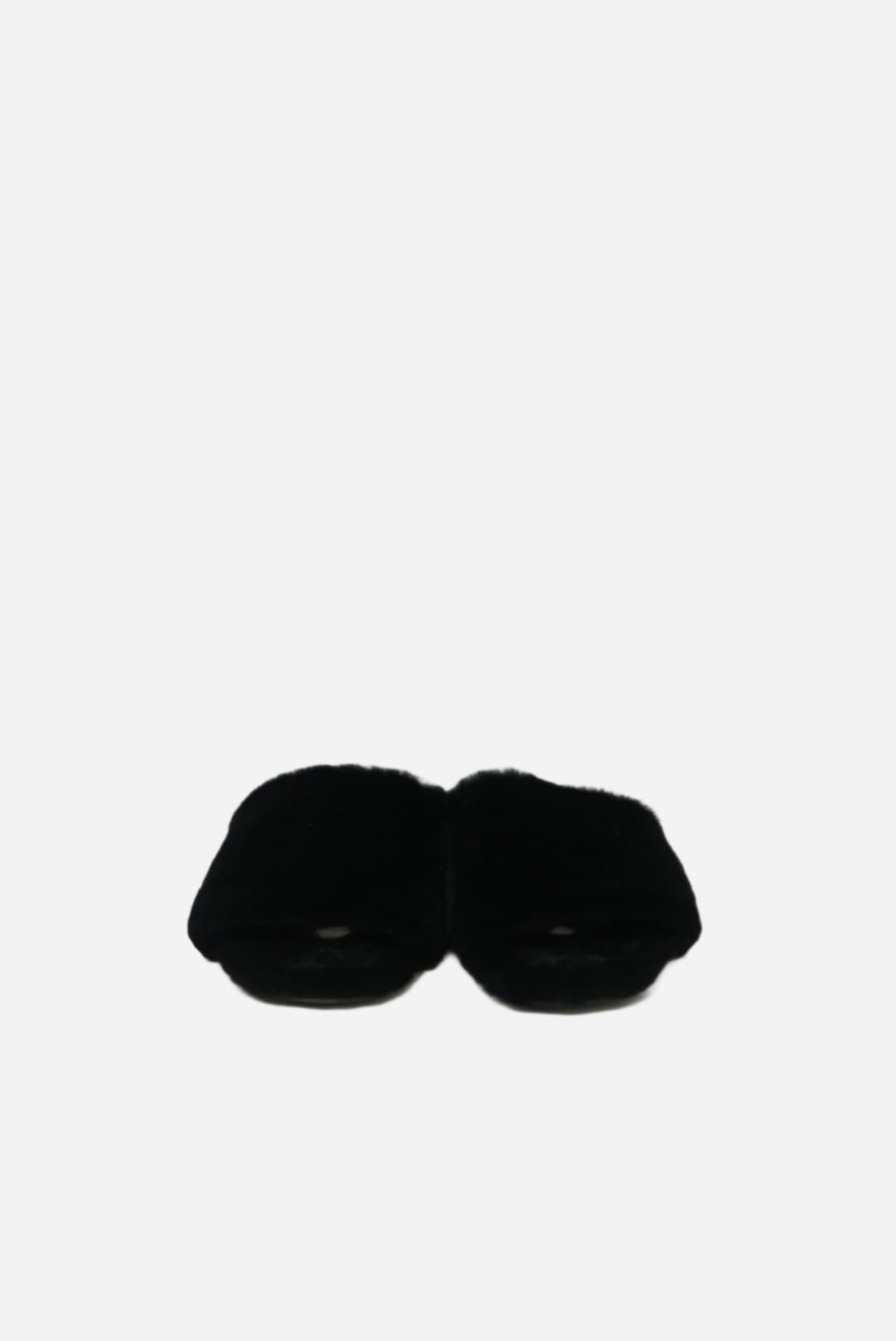 The Row Fur Slide Sandals