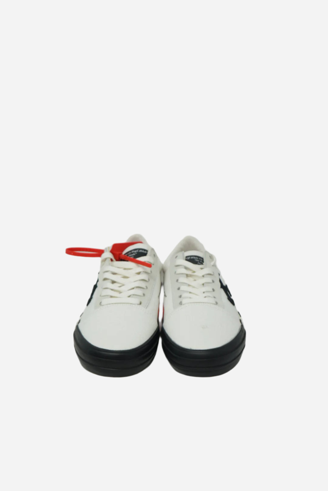 Off-White Vulcanised Striped Low Top White