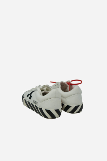 Off-White Vulcanised Striped Low Top White