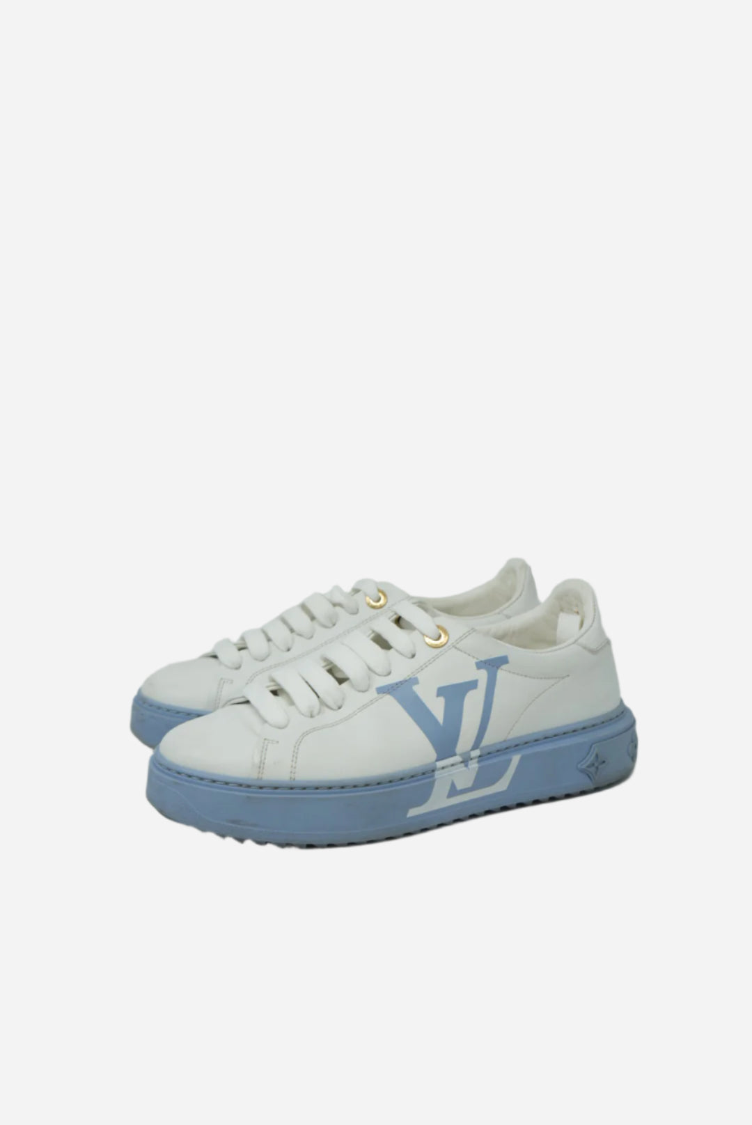 Louis  Vuitton Time Out White/Blue Sneaker