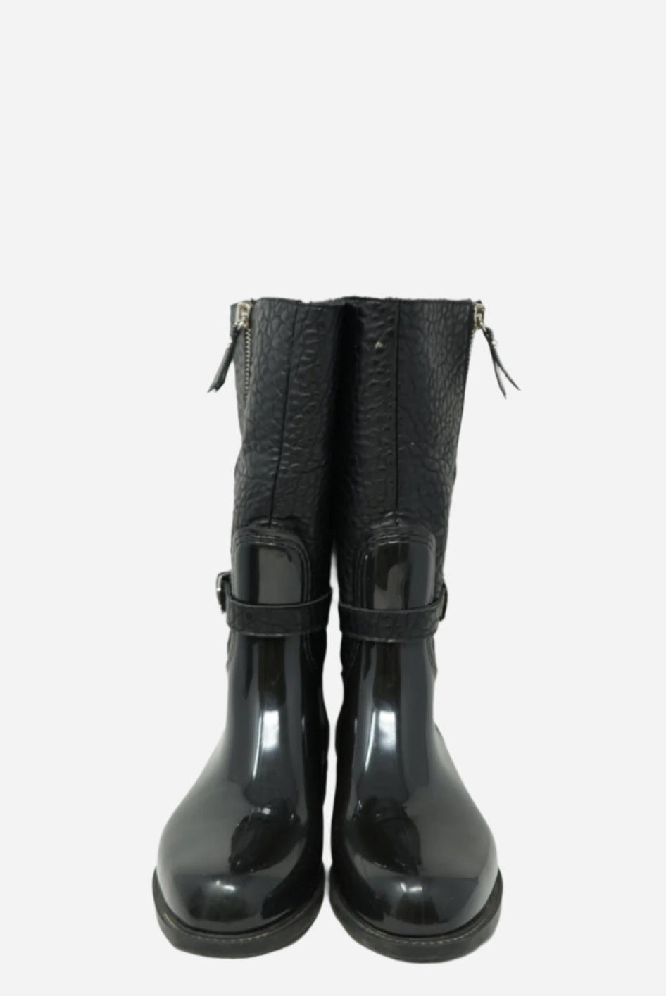 Stuart Weitzman Nero Grainy Napp Boots Size 39