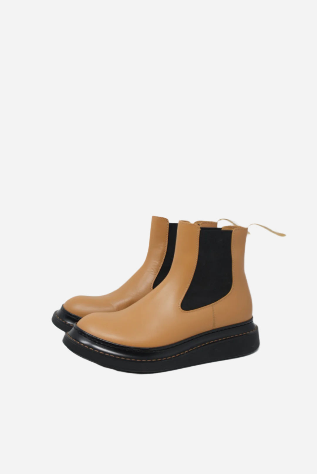 Loewe  Brown Leather Ankle Boot Chelsea