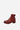 Guidi Red Leather PL1 Front Ankle Boots