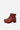 Guidi Red Leather PL1 Front Ankle Boots