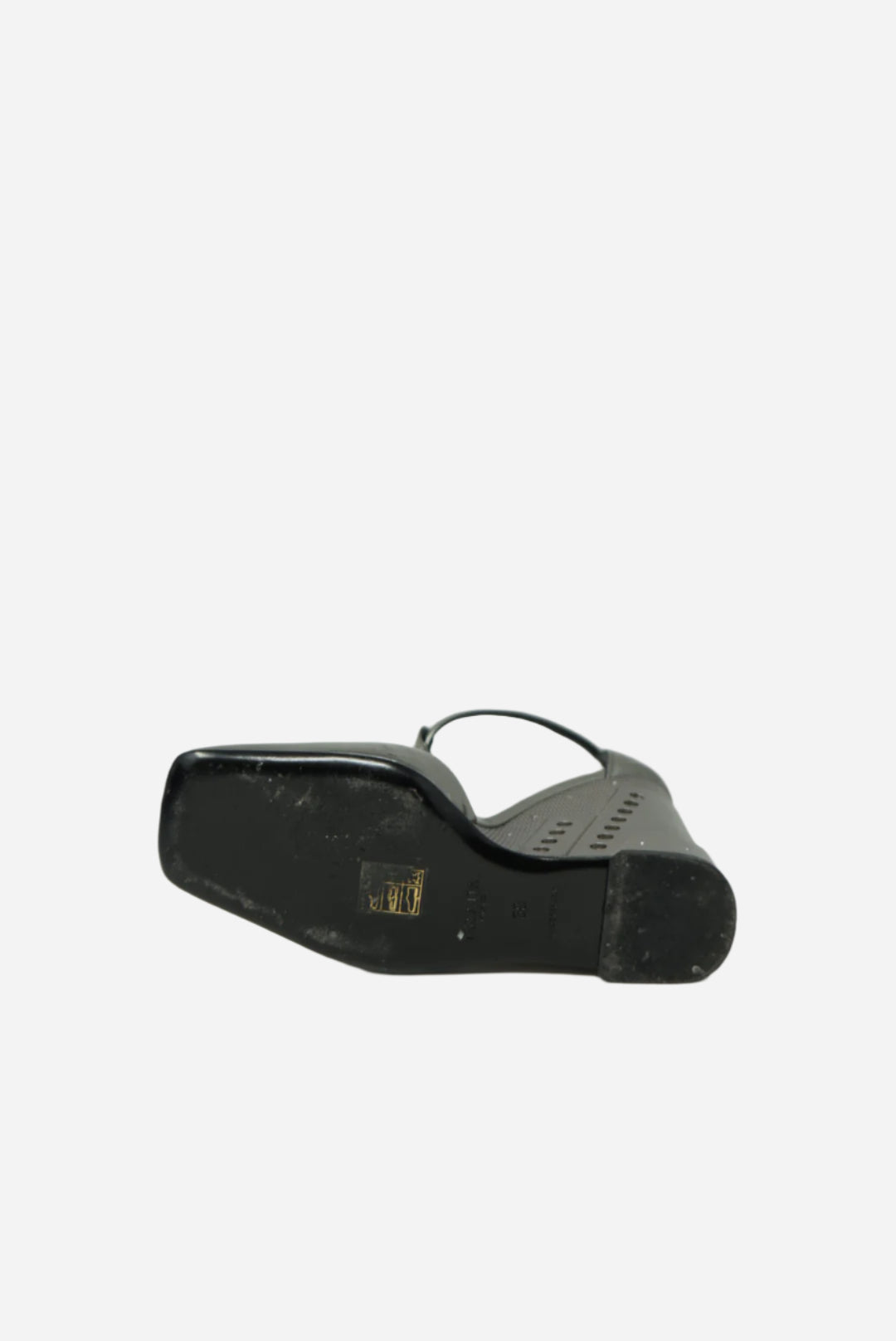 Prada Metallic Silver Platform Sandals