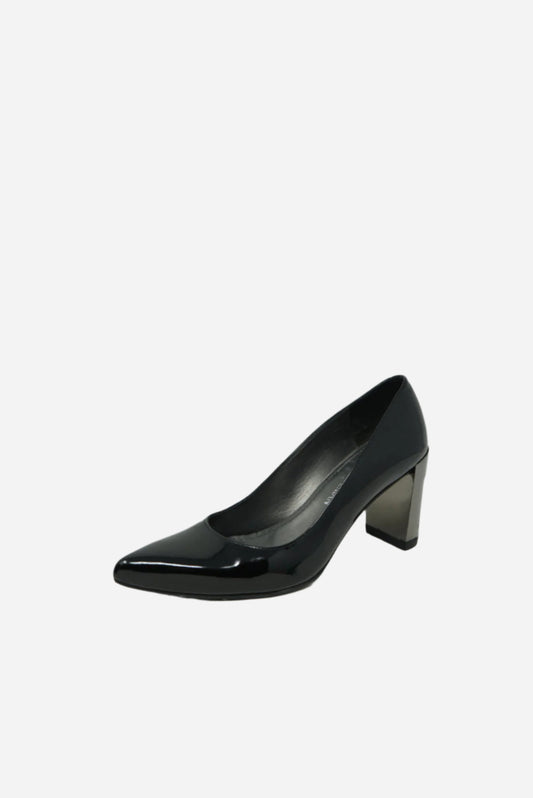 Stuart Weitzman Black Patent Heels