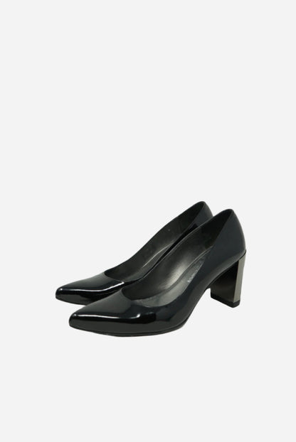 Stuart Weitzman Black Patent Heels