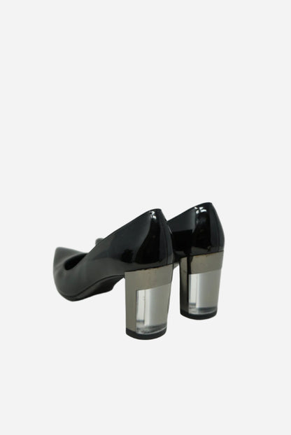 Stuart Weitzman Black Patent Heels