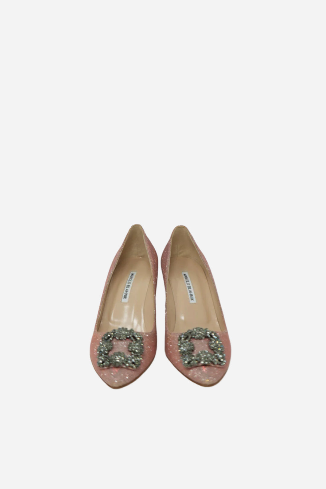 Manolo Blahnik Crystal Pumps