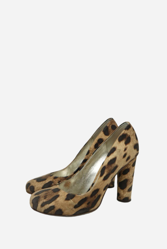 Dolce & Gabbana Leopard Heels Size 39.5
