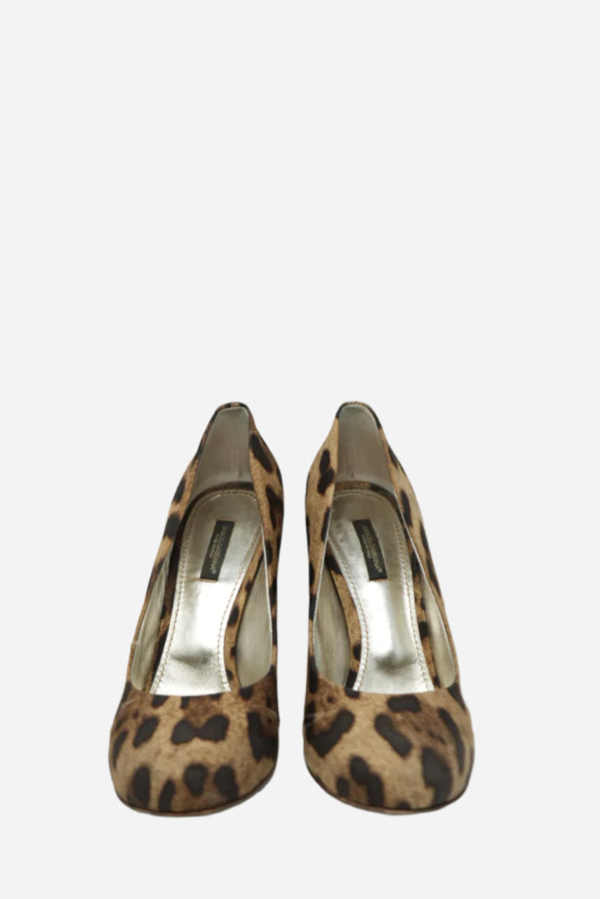 Dolce & Gabbana Leopard Heels Size 39.5