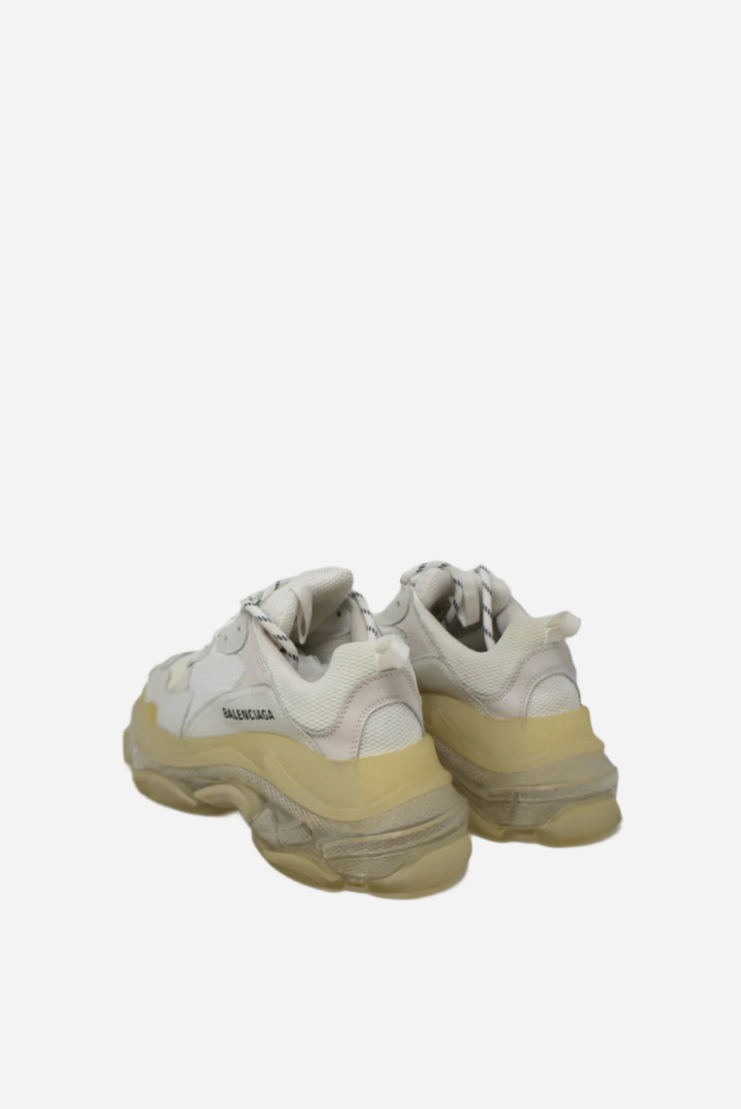 Balenciaga White Triple S Sneakers
