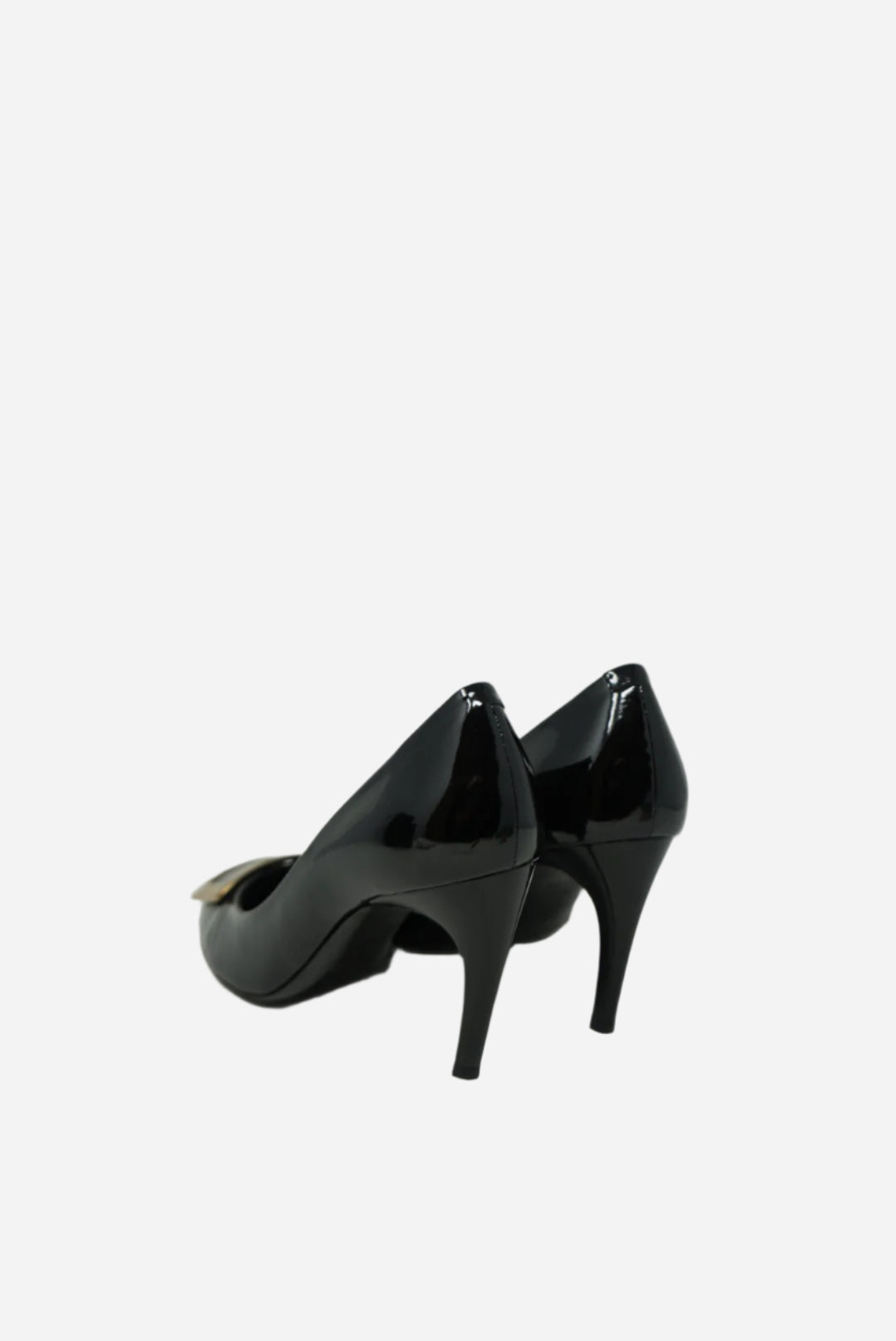 Roger Vivier Black Patent Leather Pumps