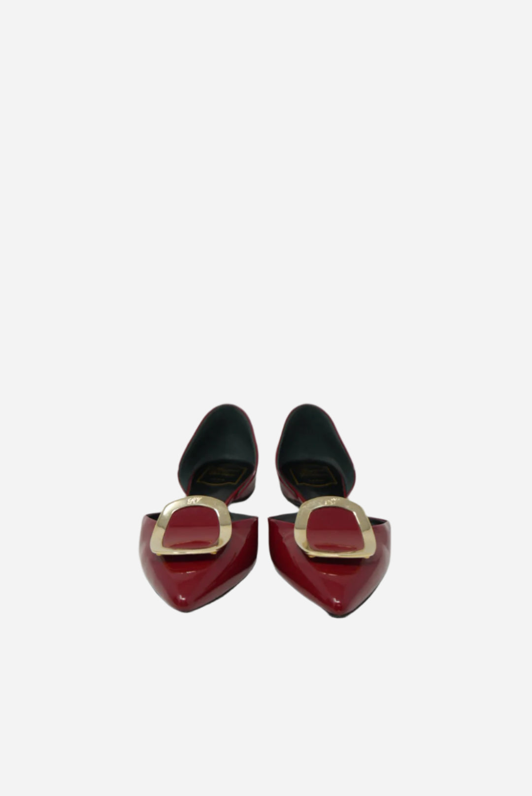 Roger Vivier Red Patent Ballet Flats