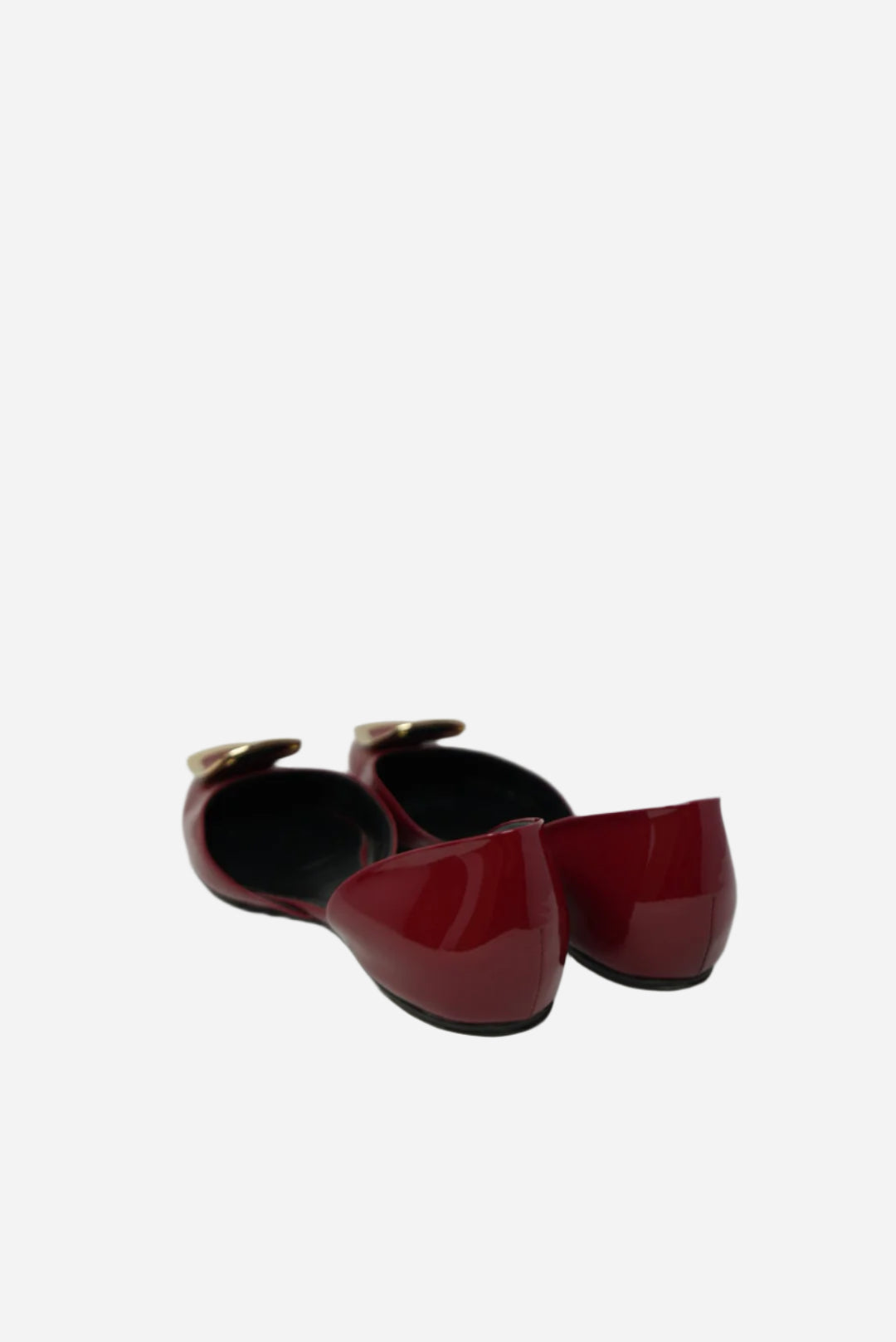 Roger Vivier Red Patent Ballet Flats