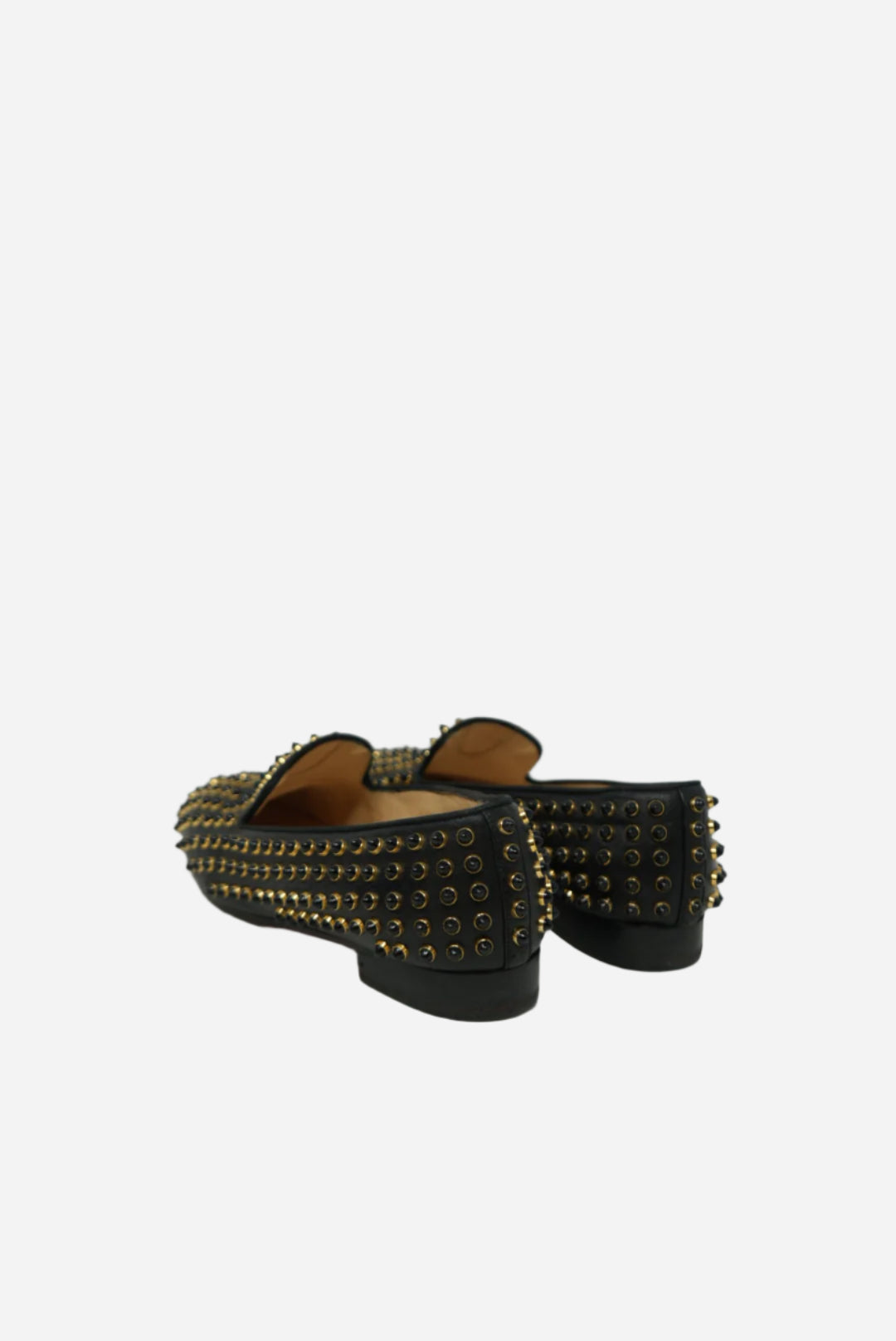 Christian Louboutin Black Rolling Loafers