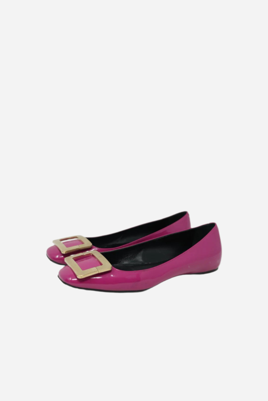 Roger Vivier Red Patent Flats