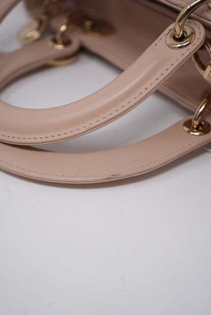 Dior 2014 Lady Dior Medium Handbag (Retail $8,000)
