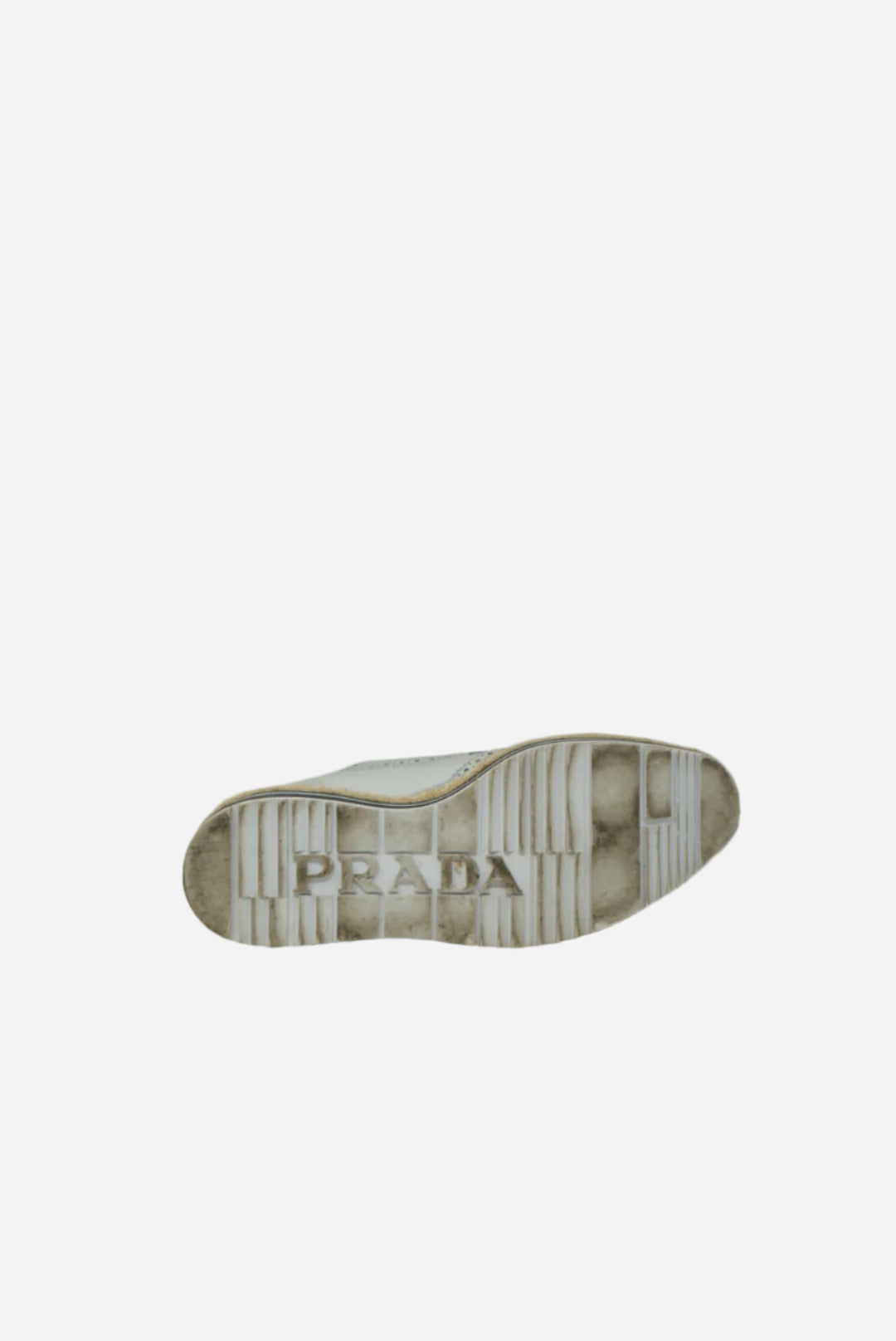 PRADA Flatform Leather Oxford Shoes