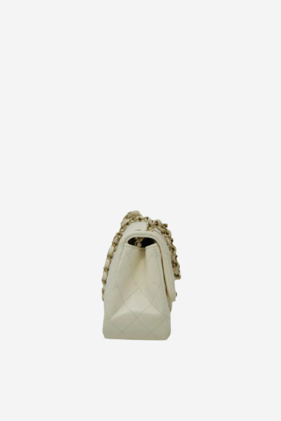 Pre-Owned Chanel Lambskin Mini Square Bag