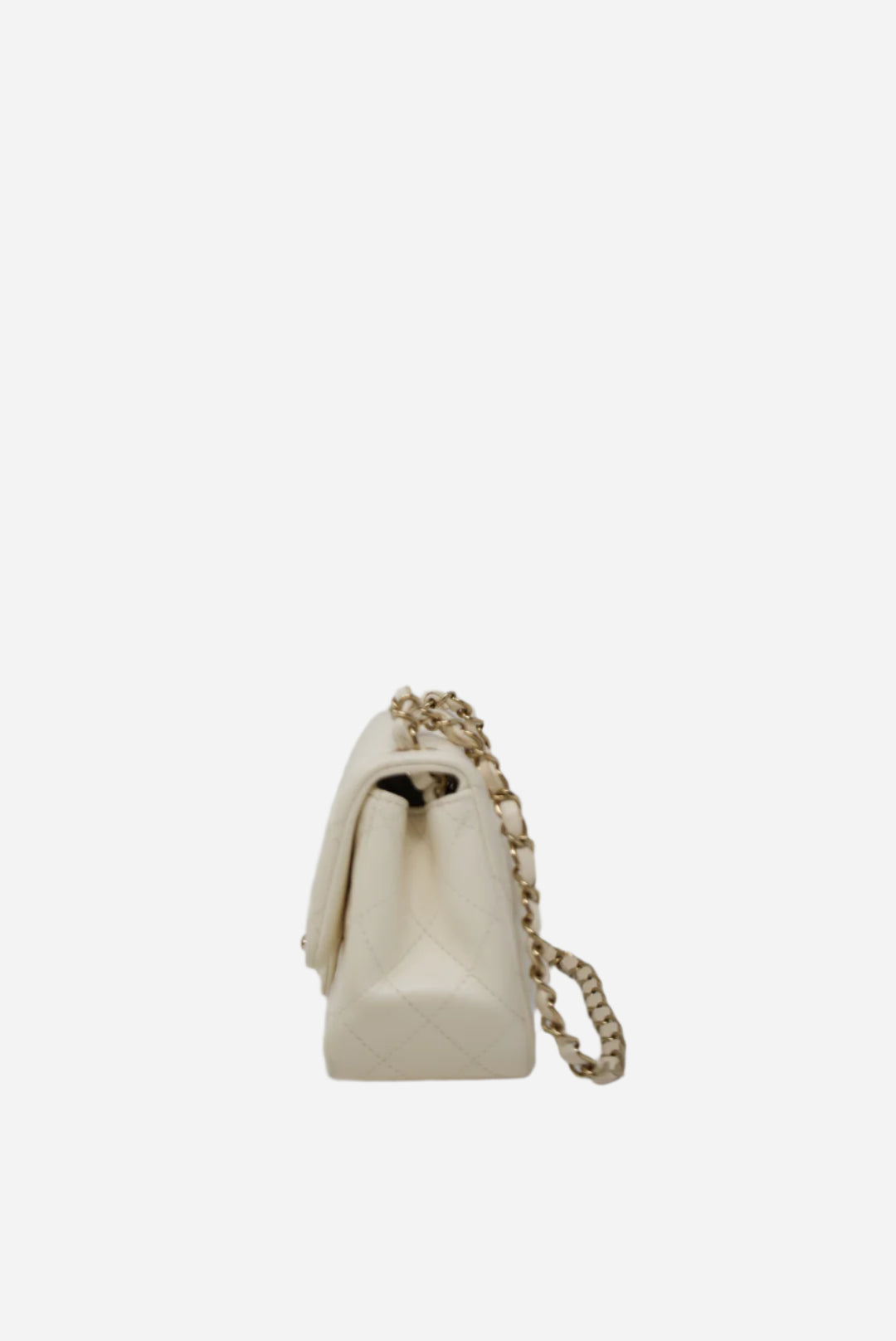 Pre-Owned Chanel Lambskin Mini Square Bag