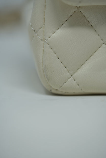 Pre-Owned Chanel Lambskin Mini Square Bag