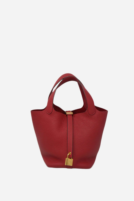 Hermes Picotin 18 Red
