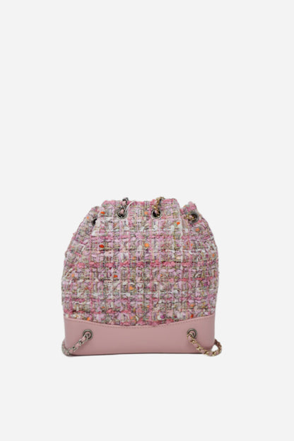 Pre-Owned Chanel Tweed Gabrielle Backpack