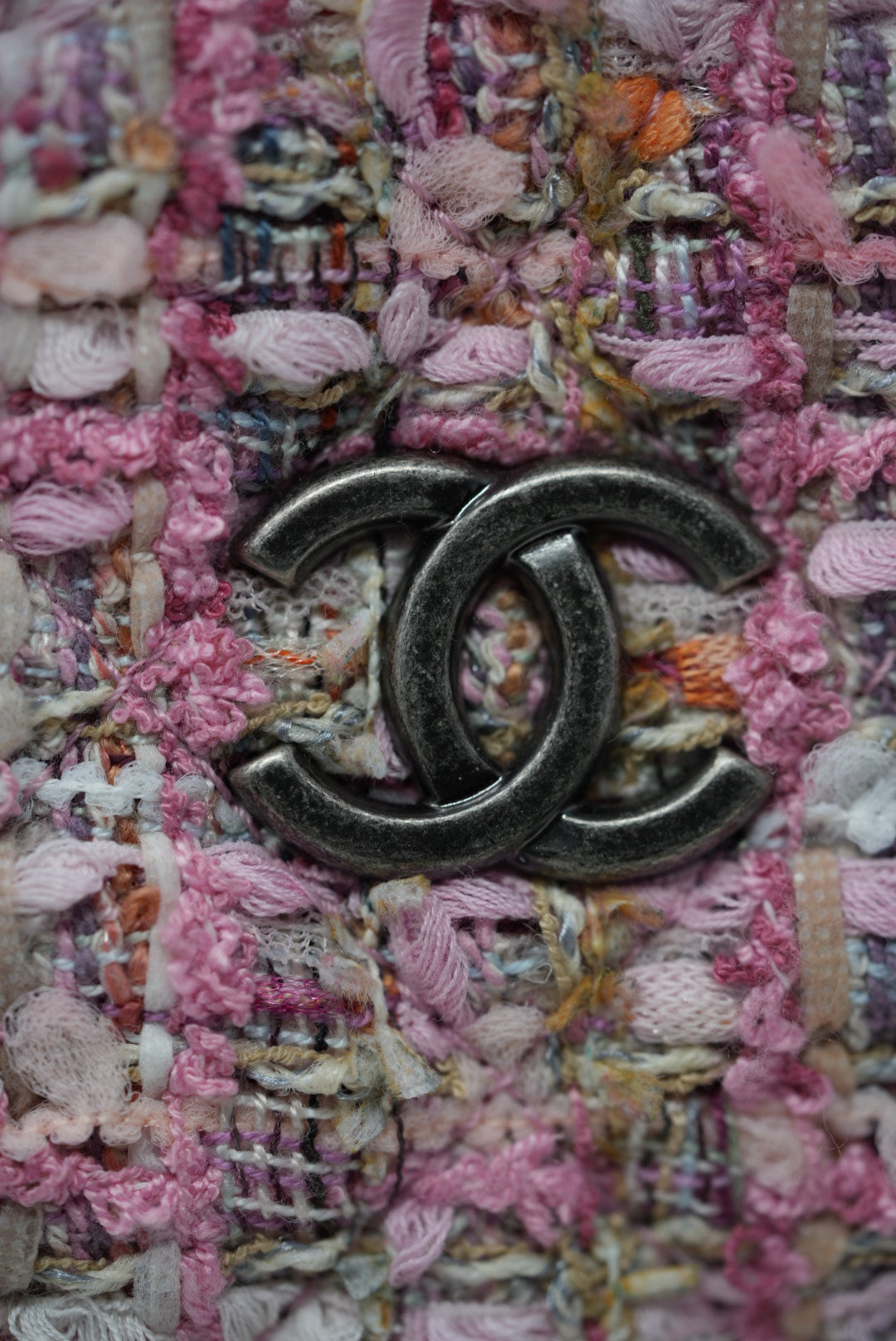 Pre-Owned Chanel Tweed Gabrielle Backpack