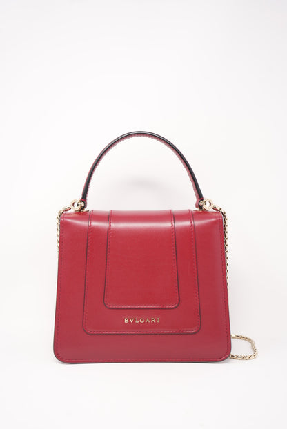 Pre-owned Bvlgari SERPENTI FOREVER TOP HANDLE