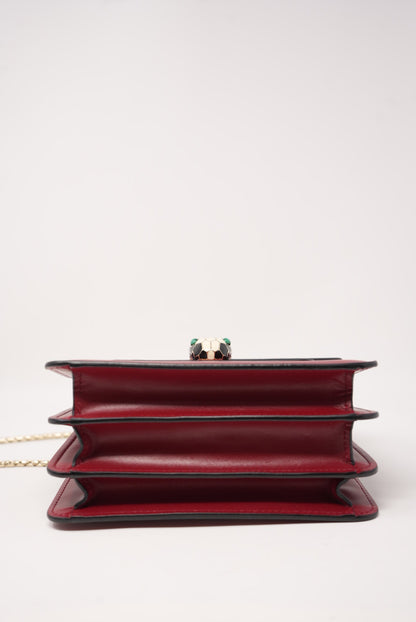 Pre-owned Bvlgari SERPENTI FOREVER TOP HANDLE
