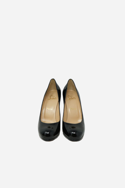 Christian Louboutin Black Patent Heels