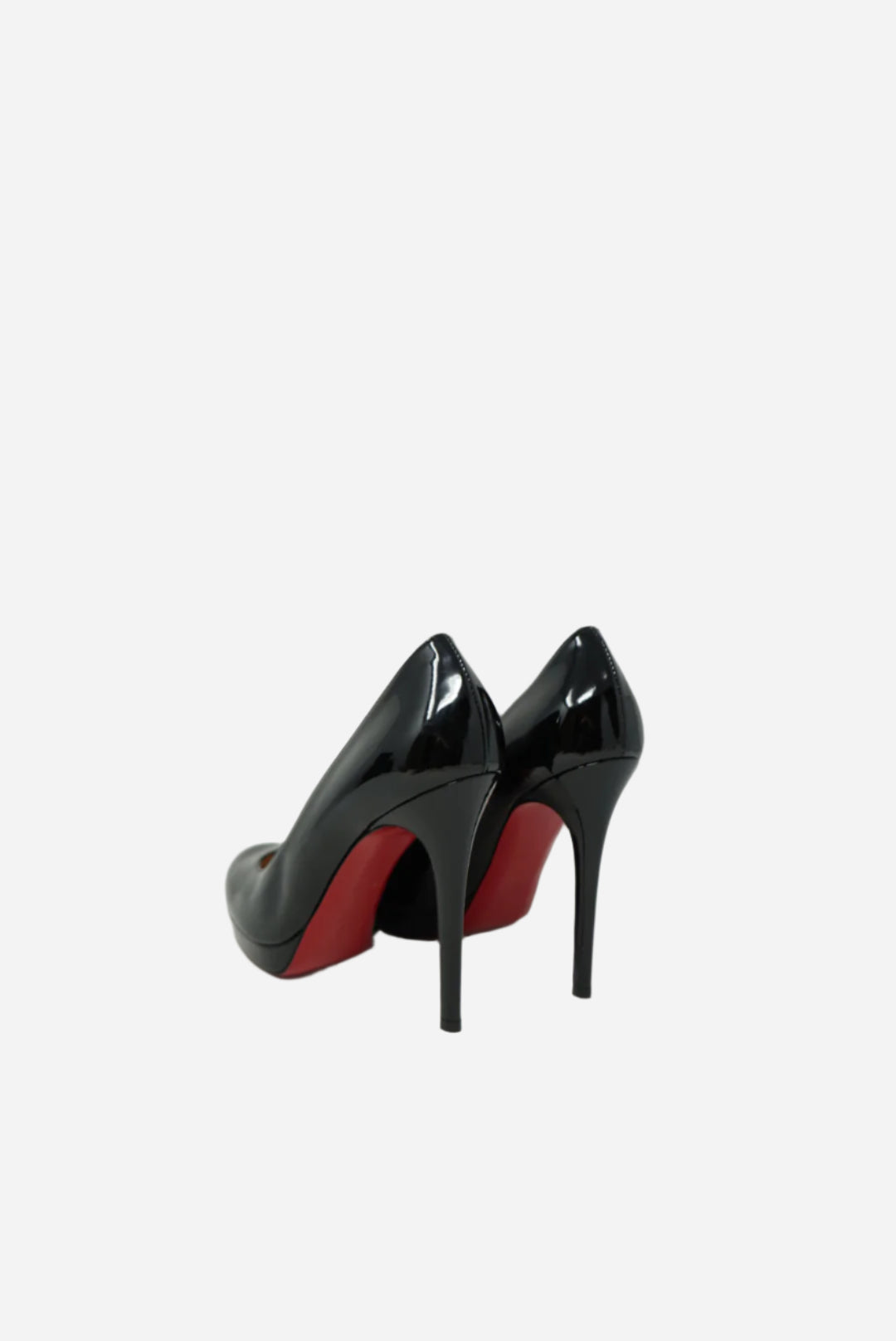 Christian Louboutin Black Patent Heels Size 37