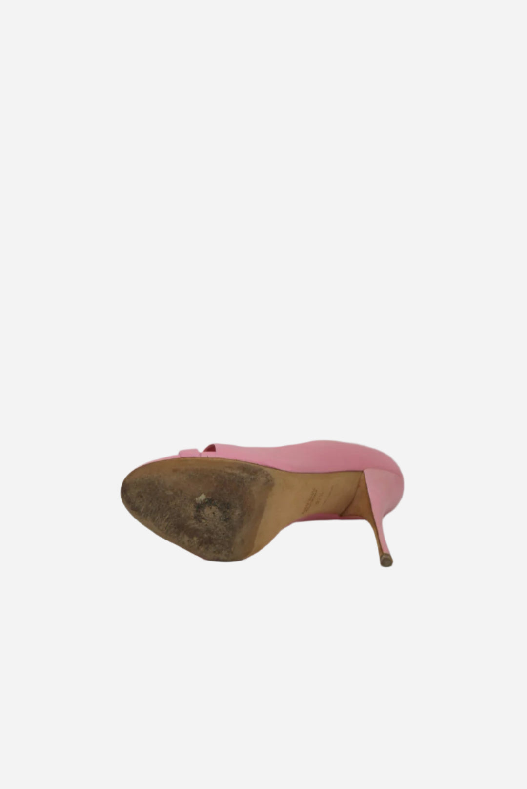 Miu Miu Leather Heels Pink