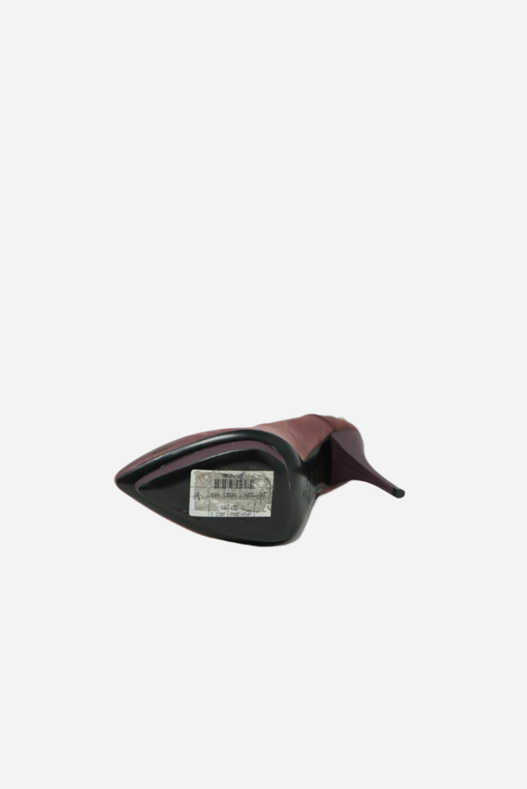 Alexander McQueen Red Burgundy Hees